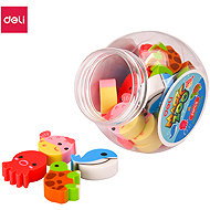 DELI mini animals - box 20 pcs - Rubber