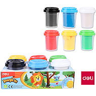 DELI soft in a cup, 6 x 56 g - Modelling Clay
