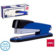 DELI E0314 all-metal, blue - Stapler