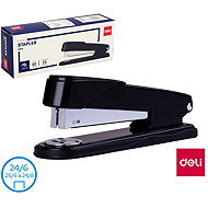 DELI E0314 all-metal, black - Stapler