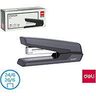 DELI E0462 all-metal, black - Stapler