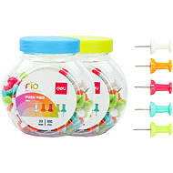 DELI 23 mm, mix of colours - box 100 pcs - Pins