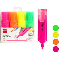 DELI ES622 neon - set of 4 colours - Highlighter