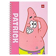 DELI SPONGEBOB Spiral Notebook A5 Lined, 60 Sheets, Patrick - Notepad