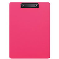 DELI RIO psací podložka A4, růžová - Clipboard