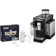 De'Longhi Rivelia EXAM 440.55.B & Lattecrema Cool Kit - Automatic Coffee Machine