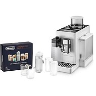 De'Longhi Rivelia EXAM 440.55.W & Lattecrema Cool Kit - Automatic Coffee Machine