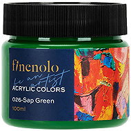 DELI FINENOLO dark green, 100 ml - Acrylic Paints for Canvas