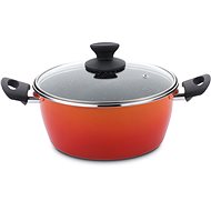 Delimano Stone Legend Flamenco Casserole with Lid, 24cm - Casserole Pot