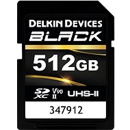 Delkin SDXC BLACK Rugged 512GB - Memory Card