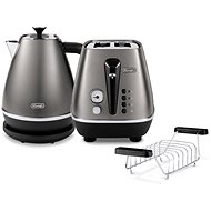 De'Longhi Distinta Titanium Breakfast Collection (KBIN2001. TB & CTIN2103. TB) - Breakfast Set
