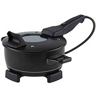 REMOSKA R21F/04 2l Classic Glass Black/Silver - Remoska