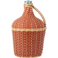 Strend Pro knitted 10 litres, classic, glass/plastic - Demijohn