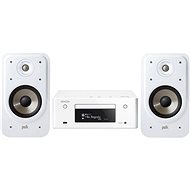DENON RCD-N10 CEOL, White + Polk Signature S20e, White - Mini System