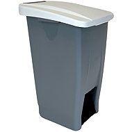 Denox GASTRO 60 l, white lid, plastic with wheels - Rubbish Bin
