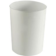 Denox Papper waste bin 11 L, white - Rubbish Bin