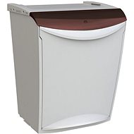 Denox Ekosystem waste bin for sorted waste 25 l, brown - bio-waste - Rubbish Bin