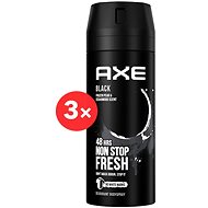 AXE Black, 3× 150ml - Deodorant