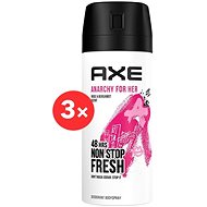 AXE Anarchy For Her, 3× 150ml - Deodorant