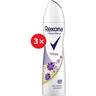REXONA Fragrance Happy Morning 3x 150 ml - Antiperspirant