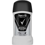 Rexona Men Invisible Black + White tuhý antiperspirant pro muže 50ml - Antiperspirant