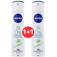 NIVEA Pure & Natural Action 150 ml 1+1 - Deodorant