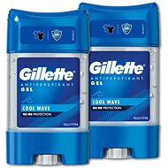 GILLETTE Cool Wave Gel Antiperspirant 2 × 70 ml - Antiperspirant