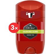 OLD SPICE Danger Zone Rigid Deo 3 × 50ml - Deodorant