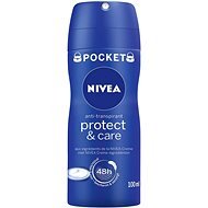 NIVEA Protect & Care mini 100 ml - cestovný balík - Dámsky antiperspirant