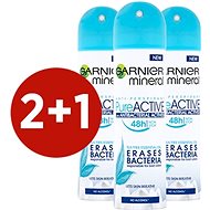 GARNIER Mineral Pure Active Antiperspirant 3× 150ml - Antiperspirant