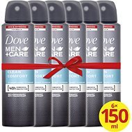 DOVE Men + Care Clean Comfort 6 x 150 ml - Cosmetic Set