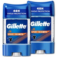 GILLETTE Sport Triumph Gel Antiperspirant 2 × 70 ml - Antiperspirant