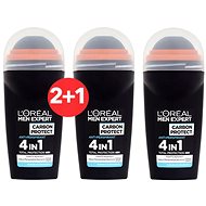 ĽORÉAL PARIS Men Expert Carbon Protect 4in1 Antiperspirant 50 ml 2 + 1 - Antiperspirant