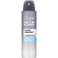 Dezodor DOVE Alu-free Men + Care Clean Comfort izzadásgátló spray 150 ml - Dezodor
