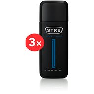 STR8 Body Fragrance Live True 3 × 75ml - Deodorant