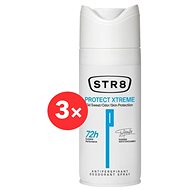 STR8 Protect Xtreme Spray 3 × 150ml - Antiperspirant