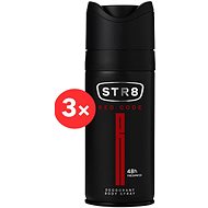 STR8 Red Code Deo Spray 3 × 150 ml - Deodorant