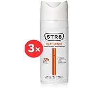 STR8 Heat Resist Spray 3 × 150ml - Antiperspirant