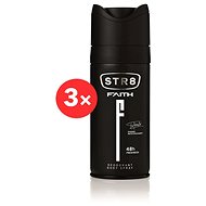 STR8 Faith Deo Spray 3 × 150 ml - Deodorant