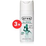 STR8 All Sports Spray 3 × 150 ml - Antiperspirant