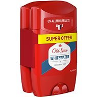 Old spice WhiteWater Tuhý dezodorant 2x50ml - Dezodorant