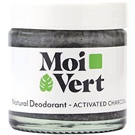 MOI VERT Natural Deodorant Activated Charcoal 60ml - Deodorant