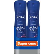 NIVEA Protect & Care Antiperspirant Spray 2 × 150 ml - Antiperspirant