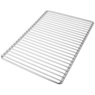 DEOS Stainless steel grill grate with adjustable width 55-65×37cm - Grill Rack
