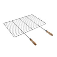 DEOS Stainless steel grill grate 50×30cm with handle - Grill Rack