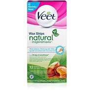 VEET Natural Inspirations Cold Wax Strips with Argan Oil - Depilatory Strips
