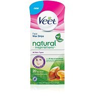 VEET Cold Wax Strips for the face with Argan oil 20pcs - Depilatory Strips