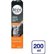 VEET Men Silk&Fresh Normal Skin Cream 200 ml - Szőrtelenítő krém