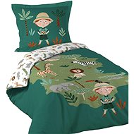 Douceur d'intérieur Leo 140 × 200 cm, green - Children's Bedding