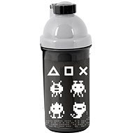 PASO Plastic bottle 500 ml Game Black - Children's Water Bottle